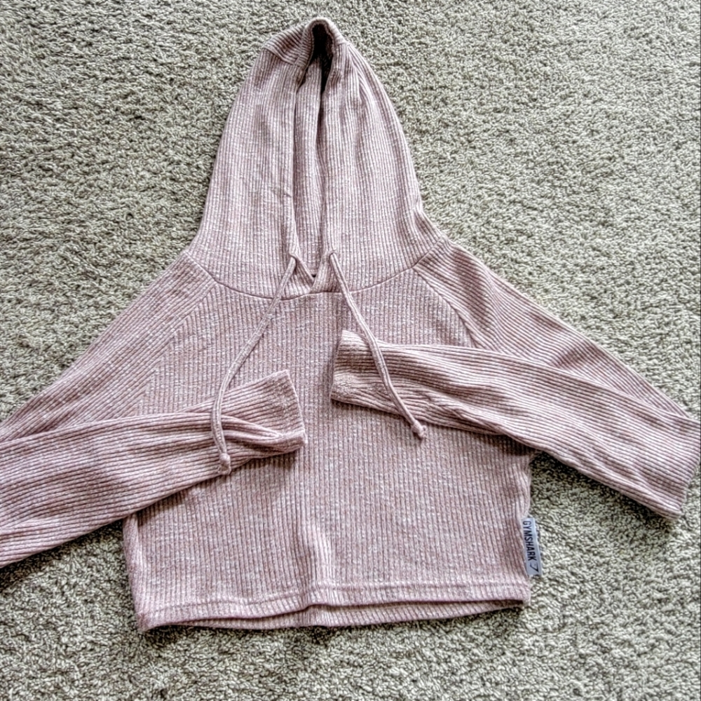 Gymshark Slounge Cropped Hoodie and Legging Set